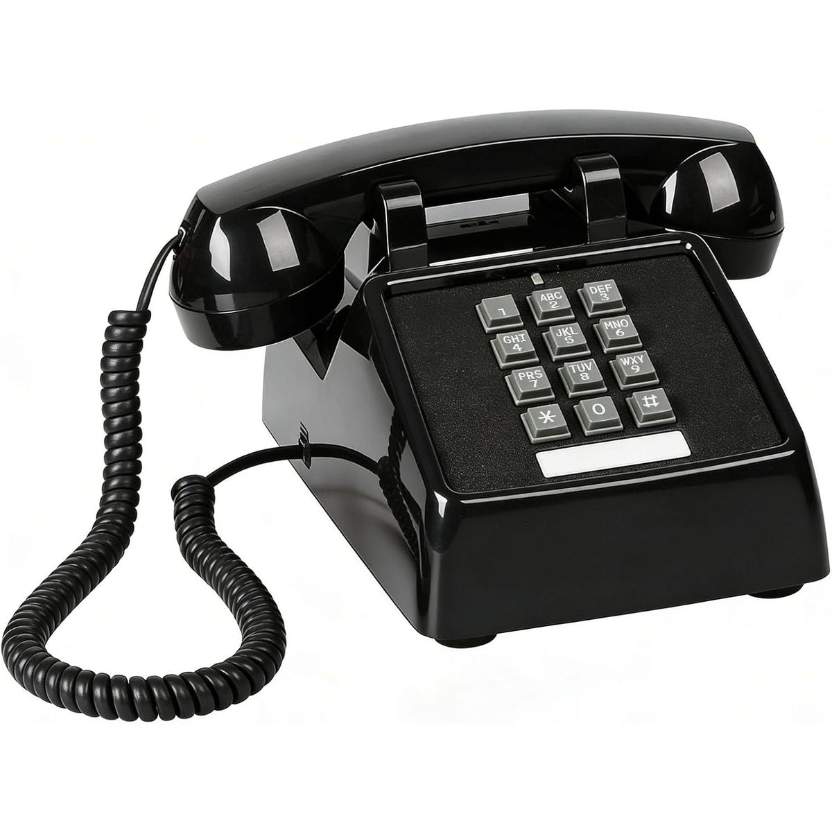 Vintage Landline Phone with Mechanical Ringer – Retro Corded Analog Desk Telephone | SANGYN